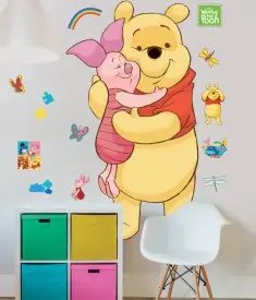 Winnie The Pooh Life Size XL Wall Sticker room nursery decal