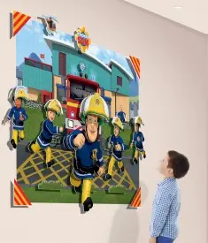 Fireman Sam Child Room Scene 44609
